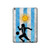 S2977 アルゼンチンサッカー Argentina Football Soccer Flag iPad 10.2 (2021,2020,2019), iPad 9 8 7 タブレットケース