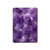 S3713 パープルクォーツアメジストグラフィックプリント Purple Quartz Amethyst Graphic Printed iPad 10.2 (2021,2020,2019), iPad 9 8 7 タブレットケース