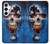 S1462 ヴァンパイア 吸血鬼 スカル Vampire Skull Samsung Galaxy A55 5G バックケース、フリップケース・カバー