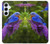 S1565 幸福の青い鳥 ブルーバード Bluebird of Happiness Blue Bird Samsung Galaxy A55 5G バックケース、フリップケース・カバー