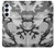 S1721 雪迷彩グラフィックプリント Snow Camo Camouflage Graphic Printed Samsung Galaxy A55 5G バックケース、フリップケース・カバー