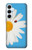 S3043 ビンテージ デイジー 天道虫 Vintage Daisy Ladybug Samsung Galaxy A55 5G バックケース、フリップケース・カバー