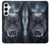 S3168 ドイツのシェパード・ブラック・ドッグ German Shepherd Black Dog Samsung Galaxy A55 5G バックケース、フリップケース・カバー