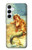 S3184 リトルマーメイドの絵画 Little Mermaid Painting Samsung Galaxy A55 5G バックケース、フリップケース・カバー
