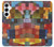 S3341 パウル・クレー Paul Klee Raumarchitekturen Samsung Galaxy A55 5G バックケース、フリップケース・カバー