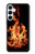 S3379 ファイアーフレーム Fire Frame Samsung Galaxy A55 5G バックケース、フリップケース・カバー