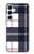 S3452 チェック柄 Plaid Fabric Pattern Samsung Galaxy A55 5G バックケース、フリップケース・カバー