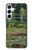 S3674 クロードモネ歩道橋とスイレンプール Claude Monet Footbridge and Water Lily Pool Samsung Galaxy A55 5G バックケース、フリップケース・カバー