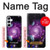 S3689 銀河宇宙惑星 Galaxy Outer Space Planet Samsung Galaxy A55 5G バックケース、フリップケース・カバー