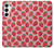 S3719 いちご柄 Strawberry Pattern Samsung Galaxy A55 5G バックケース、フリップケース・カバー