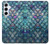 S3809 人魚の鱗 Mermaid Fish Scale Samsung Galaxy A55 5G バックケース、フリップケース・カバー