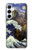 S3851 アートの世界 ヴァンゴッホ 北斎 ダヴィンチ World of Art Van Gogh Hokusai Da Vinci Samsung Galaxy A55 5G バックケース、フリップケース・カバー