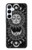 S3854 神秘的な太陽の顔三日月 Mystical Sun Face Crescent Moon Samsung Galaxy A55 5G バックケース、フリップケース・カバー