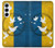 S3857 平和鳩 ウクライナの旗 Peace Dove Ukraine Flag Samsung Galaxy A55 5G バックケース、フリップケース・カバー