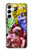 S3914 カラフルな星雲の宇宙飛行士スーツ銀河 Colorful Nebula Astronaut Suit Galaxy Samsung Galaxy A55 5G バックケース、フリップケース・カバー