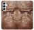 S3940 レザーマッドフェイスグラフィックペイント Leather Mad Face Graphic Paint Samsung Galaxy A55 5G バックケース、フリップケース・カバー