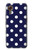 S3533 ブルーの水玉 Blue Polka Dot Samsung Galaxy Xcover7 バックケース、フリップケース・カバー