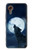 S3693 グリムホワイトウルフ満月 Grim White Wolf Full Moon Samsung Galaxy Xcover7 バックケース、フリップケース・カバー