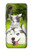 S3795 不機嫌子猫遊び心シベリアンハスキー犬ペイント Kitten Cat Playful Siberian Husky Dog Paint Samsung Galaxy Xcover7 バックケース、フリップケース・カバー