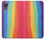 S3799 かわいい縦水彩レインボー Cute Vertical Watercolor Rainbow Samsung Galaxy Xcover7 バックケース、フリップケース・カバー