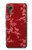 S3817 赤い花の桜のパターン Red Floral Cherry blossom Pattern Samsung Galaxy Xcover7 バックケース、フリップケース・カバー