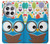S2521 可愛いオタクフクロウ漫画 Cute Nerd Owl Cartoon OnePlus 12 バックケース、フリップケース・カバー