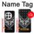S3363 黒バンダナ Bandana Black Pattern OnePlus 12 バックケース、フリップケース・カバー