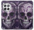 S3582 紫の頭蓋骨 Purple Sugar Skull OnePlus 12 バックケース、フリップケース・カバー