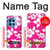 S2246 ハワイのハイビスカスピンク柄 Hawaiian Hibiscus Pink Pattern OnePlus 12R バックケース、フリップケース・カバー