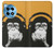 S2324 ヘッドフォンポップミュージックと面白い猿 Funny Monkey with Headphone Pop Music OnePlus 12R バックケース、フリップケース・カバー