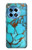 S2685 アクアターコイズ宝石グラフィックプリント Aqua Turquoise Gemstone Graphic Printed OnePlus 12R バックケース、フリップケース・カバー