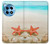 S3212 シーシェルズ・ヒトデ・ビーチ Sea Shells Starfish Beach OnePlus 12R バックケース、フリップケース・カバー