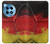 S3303 ドイツの旗ビンテージフットボールのグラフィック Germany Flag Vintage Football Graphic OnePlus 12R バックケース、フリップケース・カバー