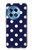 S3533 ブルーの水玉 Blue Polka Dot OnePlus 12R バックケース、フリップケース・カバー