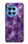 S3713 パープルクォーツアメジストグラフィックプリント Purple Quartz Amethyst Graphic Printed OnePlus 12R バックケース、フリップケース・カバー