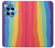 S3799 かわいい縦水彩レインボー Cute Vertical Watercolor Rainbow OnePlus 12R バックケース、フリップケース・カバー