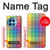 S3942 LGBTQ レインボーチェック柄タータンチェック LGBTQ Rainbow Plaid Tartan OnePlus 12R バックケース、フリップケース・カバー