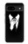 S1591 ブラックスーツで匿名の男 Anonymous Man in Black Suit Google Pixel 8a バックケース、フリップケース・カバー