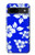 S2244 ハワイのハイビスカス青柄 Hawaiian Hibiscus Blue Pattern Google Pixel 8a バックケース、フリップケース・カバー