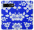 S2244 ハワイのハイビスカス青柄 Hawaiian Hibiscus Blue Pattern Google Pixel 8a バックケース、フリップケース・カバー