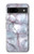 S2316 ダークブルーマーブルグラフィック Dark Blue Marble Texture Graphic Print Google Pixel 8a バックケース、フリップケース・カバー