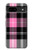 S3091 ピンクの模様のパターン Pink Plaid Pattern Google Pixel 8a バックケース、フリップケース・カバー
