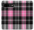 S3091 ピンクの模様のパターン Pink Plaid Pattern Google Pixel 8a バックケース、フリップケース・カバー