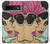 S3171 女の子のポップアート Girls Pop Art Google Pixel 8a バックケース、フリップケース・カバー