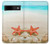 S3212 シーシェルズ・ヒトデ・ビーチ Sea Shells Starfish Beach Google Pixel 8a バックケース、フリップケース・カバー