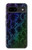 S3366 虹パイソンの皮膚 グラフィックプリント Rainbow Python Skin Graphic Print Google Pixel 8a バックケース、フリップケース・カバー