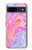 S3444 デジタルアートカラフルな液体 Digital Art Colorful Liquid Google Pixel 8a バックケース、フリップケース・カバー