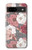 S3716 バラの花柄 Rose Floral Pattern Google Pixel 8a バックケース、フリップケース・カバー