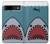 S3825 漫画のサメの海のダイビング Cartoon Shark Sea Diving Google Pixel 8a バックケース、フリップケース・カバー