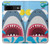 S3947 サメのヘリコプターの漫画 Shark Helicopter Cartoon Google Pixel 8a バックケース、フリップケース・カバー